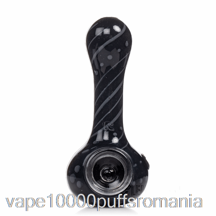 Vape Romania Eyce Oraflex Lingura Silicon Floral Negru / Gri